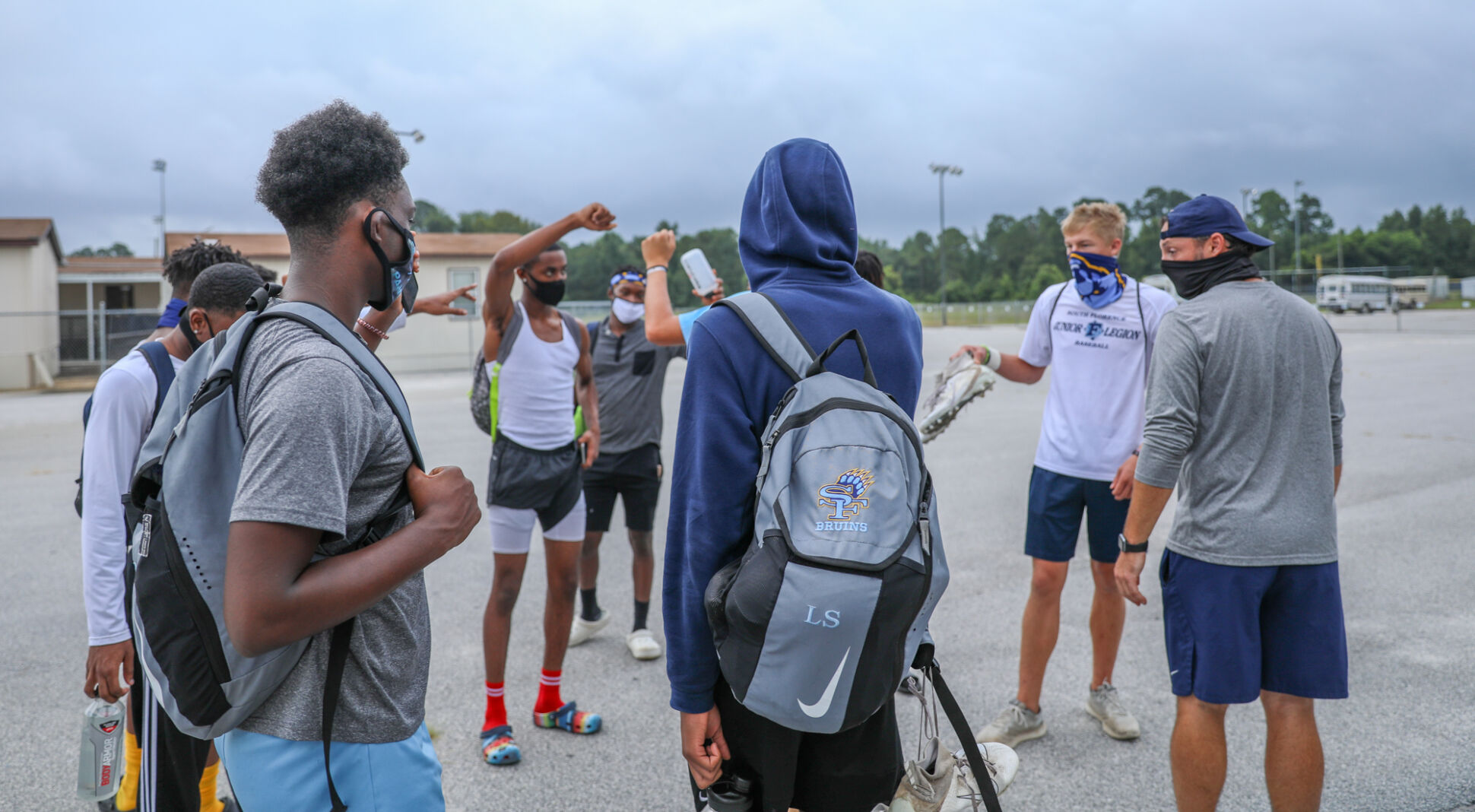 South Florence football workouts, August 3, 2020